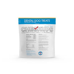 Checkups Dental Dog Treats close-up showing pliable chew texture for cleaning