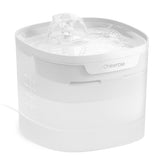 Cheerble Elfin E1 Lite fountain top view showcases compact design for small spaces.