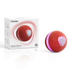 Cheerble Wicked Ball M3 with soft furry surface invites tactile play and exploration.