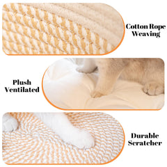 CHEERHOME PETS cushion high-density cotton feel offers soft, supportive comfort