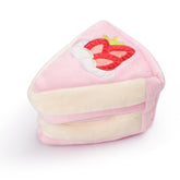 CHEWFFON strawberry cake snuffle toy with treat pockets for engaging nosework and puzzle play.