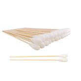 Chenchenchen dog ear swabs with bamboo handle, 6-inch length for easy ear access.
