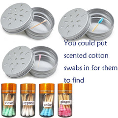 CHENGXINWENHUA dog scent work starter kit Ginger jar for discrimination training