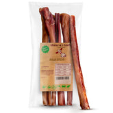 Chew-e&tasty bully-stick beef 1lb pack ready for a long-lasting chew