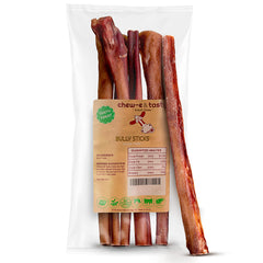 Chew-e&tasty bully-stick beef 1lb pack ready for a long-lasting chew