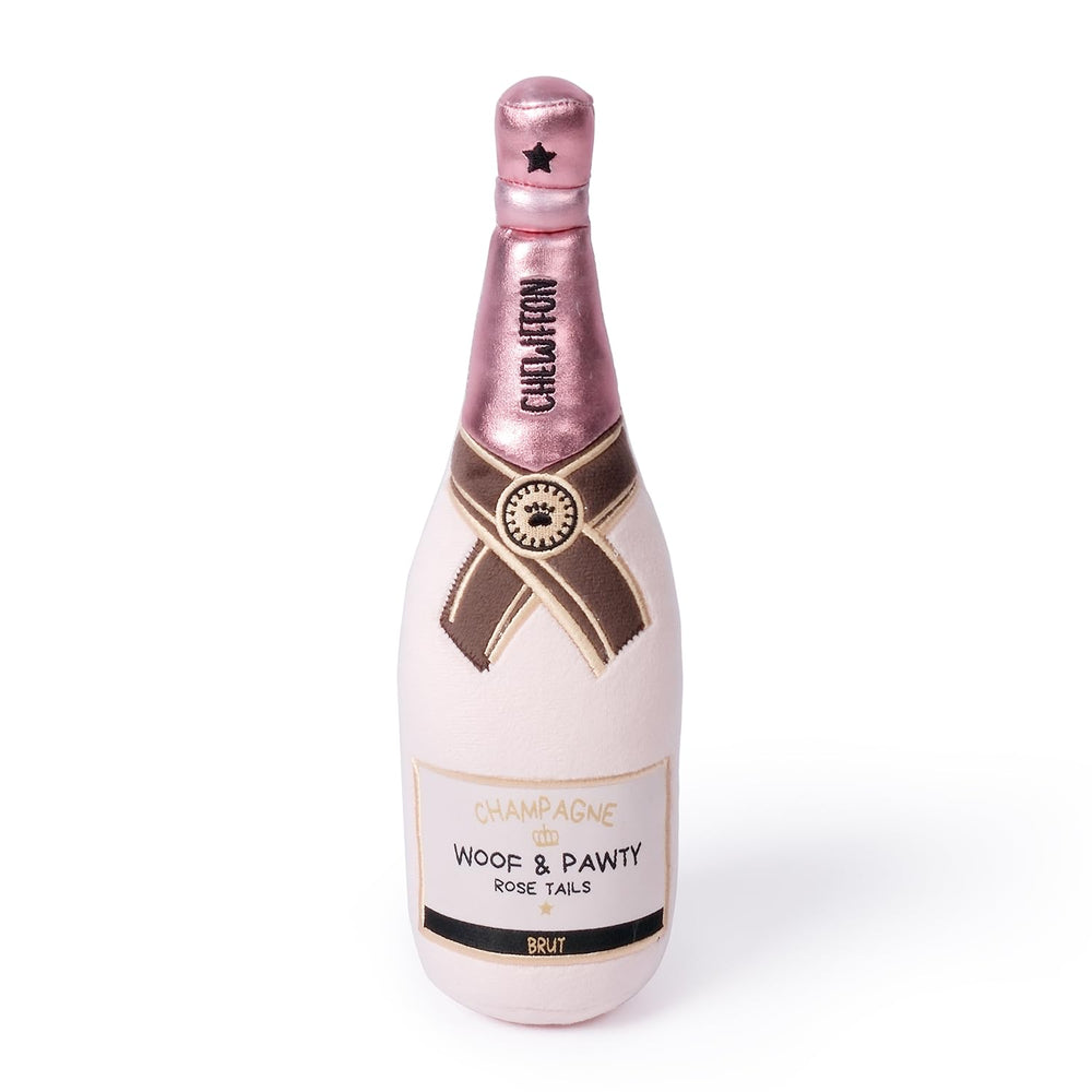 CHEWFFON botella champagne interactiva para juego y mordidas seguras.