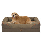 Chez Paw Orthopedic XL bed outer view shows sturdy construction for durable comfort.