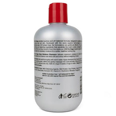CHI for Dogs Deep Moisture Shampoo ingredient close-up highlights argan oil and silk proteins.