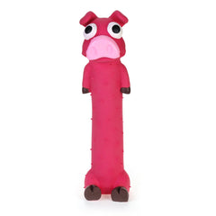 CHIWAVA juguete látex sin relleno con chirrido para perros activos.