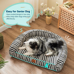 ChiXnuggle wrap-around bolster with memory foam cradling head and neck for deep sleep.