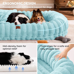ChiXnuggle egg-orthopedic-foam pad provides supportive surface for joint comfort.