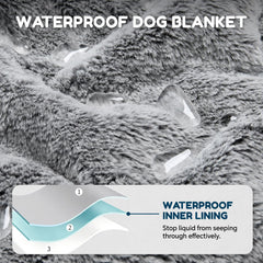 ChiXnuggle XL dog blanket waterproof couch protection guards against spills and fur.