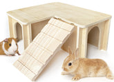 Chngeary Guinea Pig Hideout with 3 rooms — cozy, quiet retreat.
