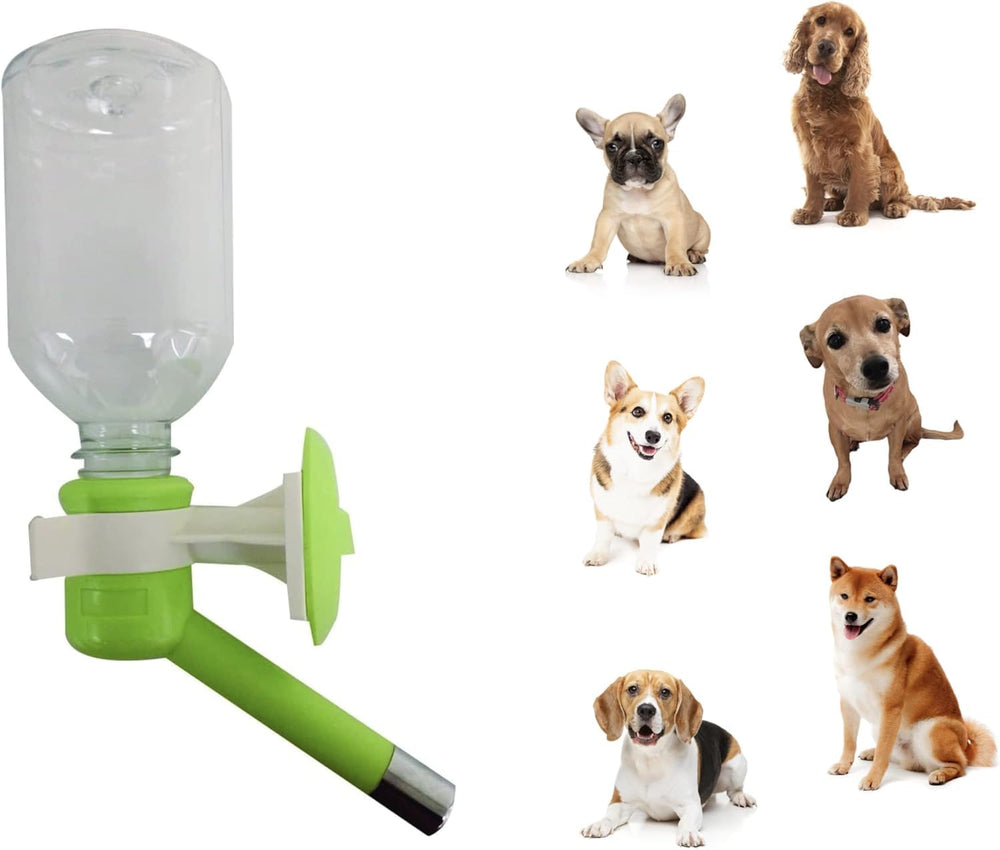 Choco Nose patented no-drip nozzle shown delivering mess-free hydration to pets.