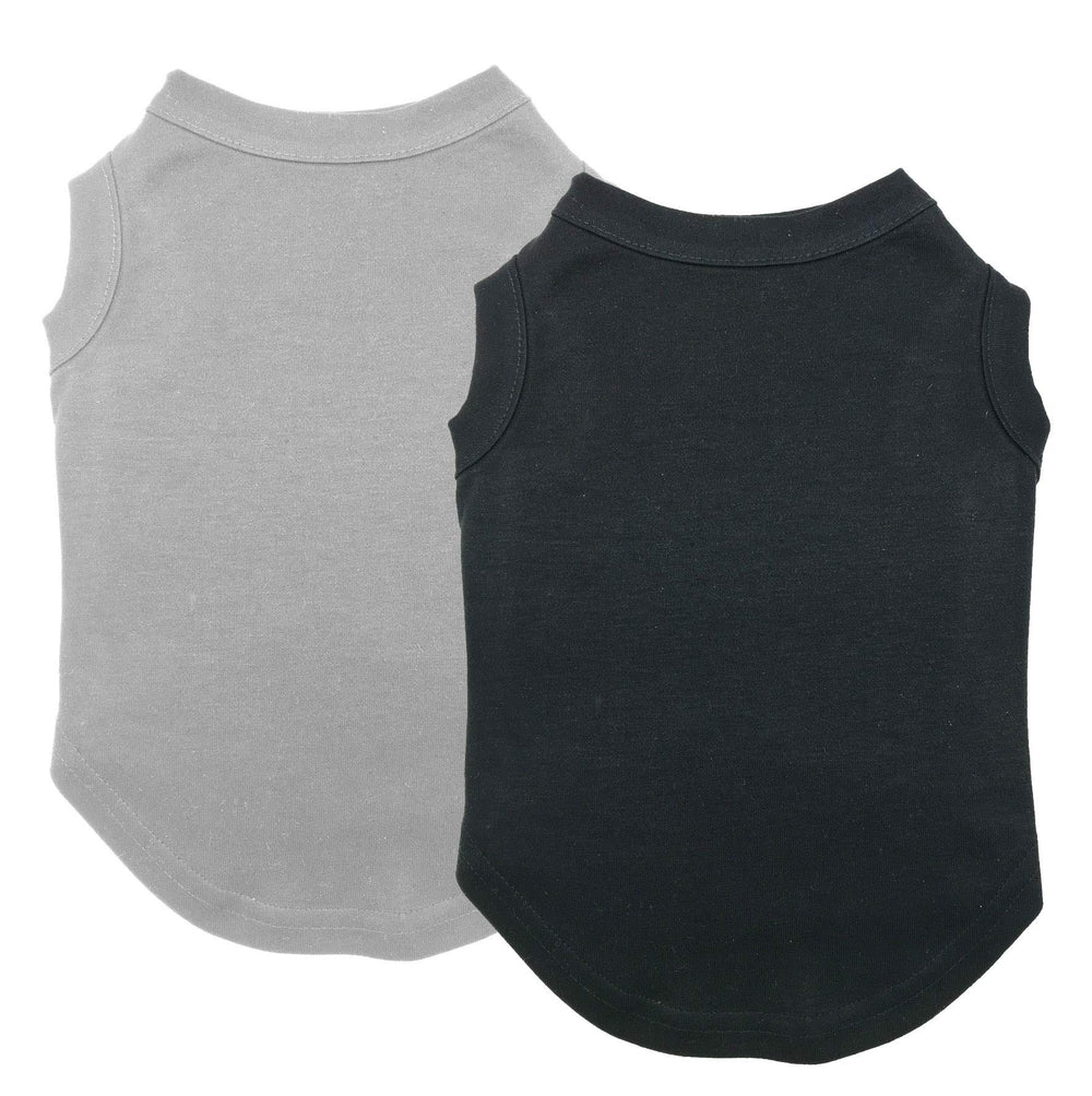 Chol&Vivi dog shirt pack front shows soft two-pack comfort for daily wear