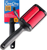 ChomChom Roller removes pet hair from clothes with a reusable design.