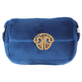 Chomp Haus Chewline plush toy blue purse—stylish play for small dogs.