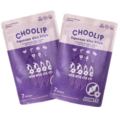 Choolip Squeeze Vita Stick pack front highlighting mobility-support pouches