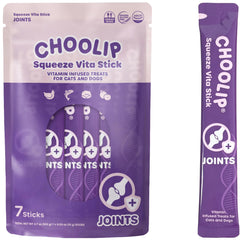 Choolip Squeeze Vita Stick tub closeup with savory chicken puree