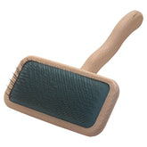 Chris Christensen Mark III Slicker Brush with stainless pins for gentle coat grooming