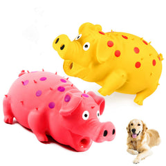 ChubbyPiggies two pack squeaky pig toy close-up highlighting oinking sound for interactive play