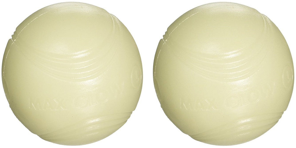 Chuckit! Dog Max Glow Ball night play glow enhances after-dark fetch visibility.