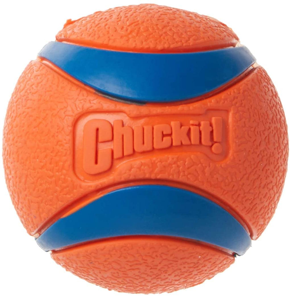 Chuckit! Ultra Ball X-Large 3.5-inch image for long throws and high bounce.