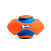 Chuckit! Fumble Fetch small football with easy-grip grooves for quick, confident pickups.
