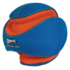 ChuckIt Kick Fetch small side-view giggle ball with high visibility colors.