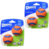 Chuckit! Ultra Ball durable rubber for tough fetch sessions.