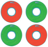 Chuckit Zipflight Amphibious Ring air flight view for long range fetch and visibility