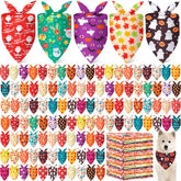 Chunful snowman-design dog bandana for festive holiday photo moments