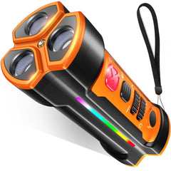 Chwwen dog bark deterrent front view shows compact training tool for quick training sessions.
