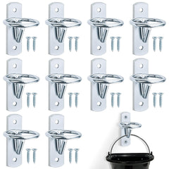 Cididu bucket hooks 10-pack ready for stall organization and easy mounting.