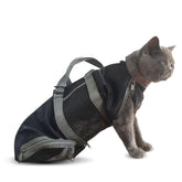 Cinf cat grooming bag front view for safe, calm grooming sessions