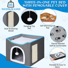 Cinnvoice plush fleece blanket adds extra coziness on cold days.