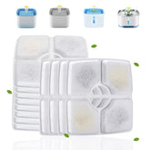 Cirfifth cat fountain filter closeup shows cotton layer for cleaner water and better taste