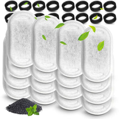 Cirfifth cat fountain filters 8-pack for cleaner-tasting water.