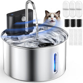 Cityflee cat water fountain wireless safety design keeps cords out of reach for pets.