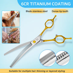 CityWish pet comb assists detangling and prep before trimming
