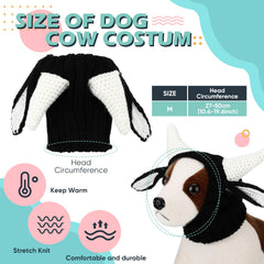 Civaner dog snood soft yarn texture highlights gentle touch and comfort.