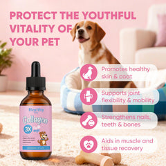 CIVGICY Healthy Petz liquid dispense demonstrates convenient spray for pet meals