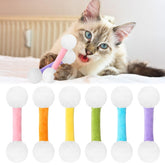 CiyvoLyeen Swabs Catnip Toy close-up shows durable stitching for long-lasting play.