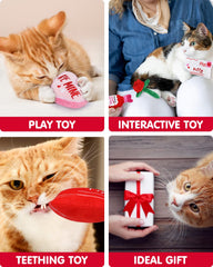 CiyvoLyeen Valentine love letter toy plush catnip toy for playful purring