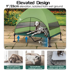 CJYMMFAN UV-shield canopy delivers cooling shade during sunny beach days.
