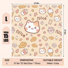 CKNCY cat wrap soft microfiber lining provides calm grooming sessions.