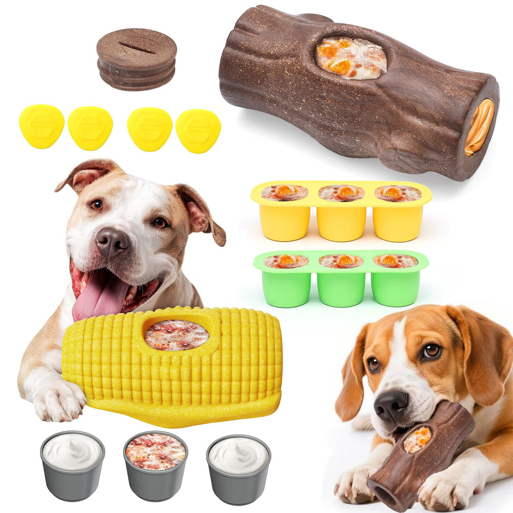 ClariVora interactive-freeze-toy demonstrates treat-filled playtime for dogs.
