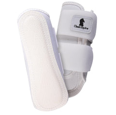 Classic Equine AirWave splint boot front white close-up breathability for leg protection