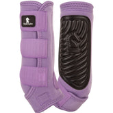 Classic Equine Classic Fit Lavender Hind Splint Boots side view for enhanced hind protection.