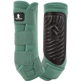 Classic Equine Fit Spruce hind splint boot outer view demonstrates durable protection.